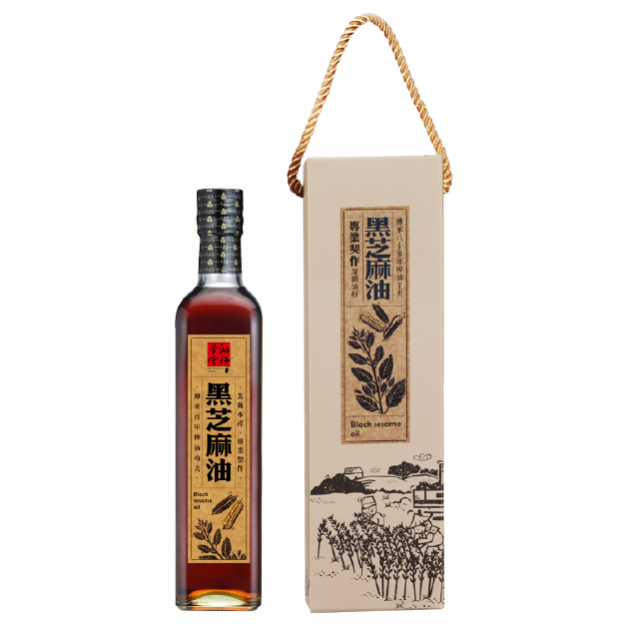 油籽學堂-臺灣黑芝麻油 500ml