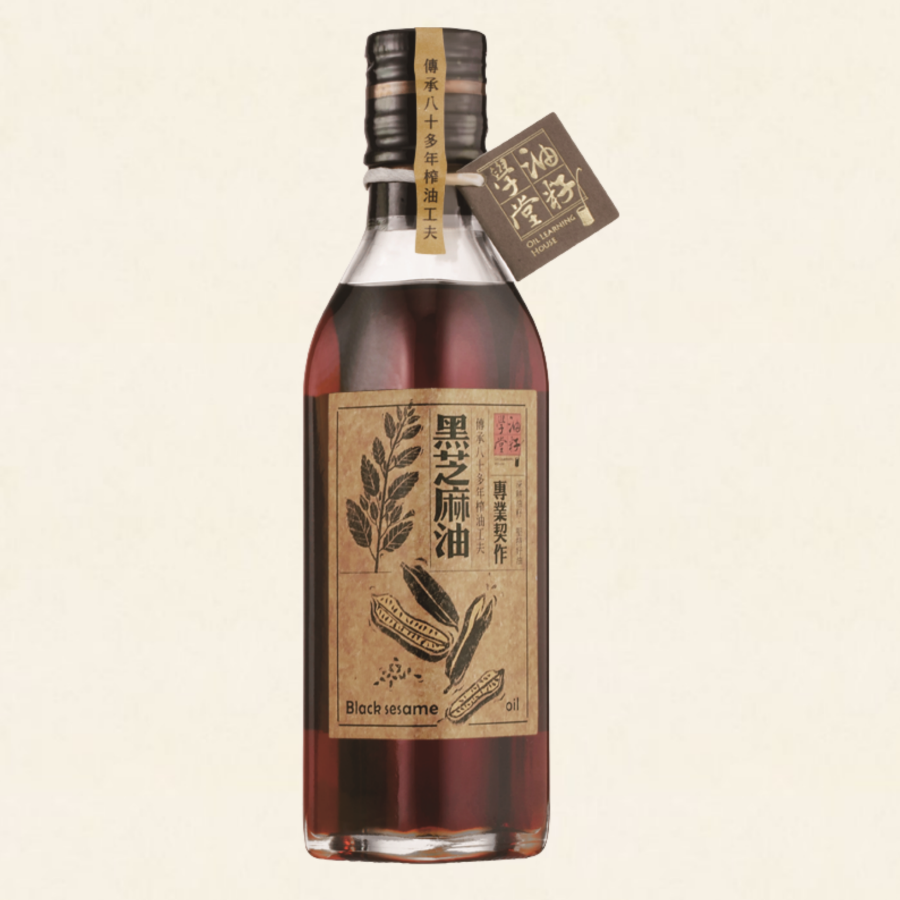 油籽學堂-臺灣黑芝麻油 200ml