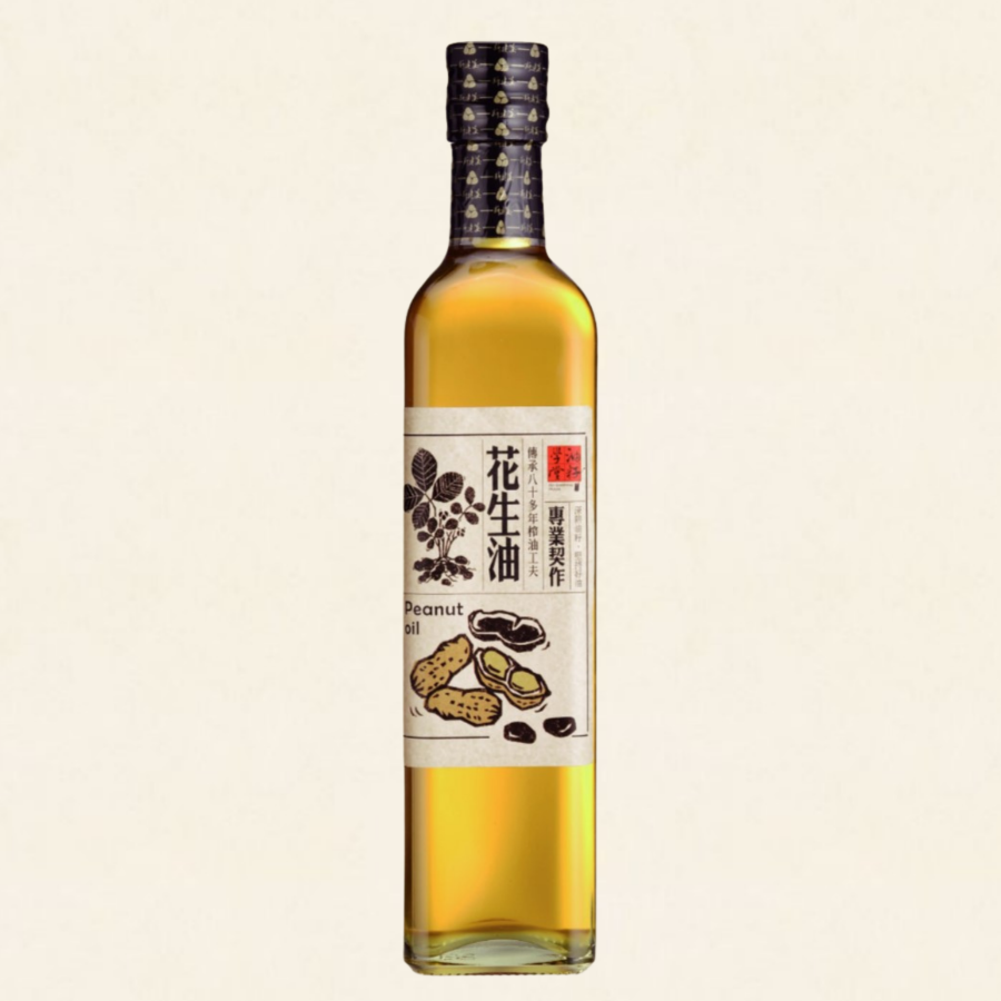 油籽學堂-臺灣花生油 500ml